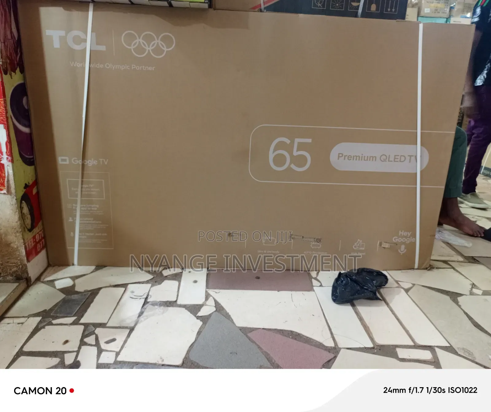Premium Brands TCL 65 Tv Set.