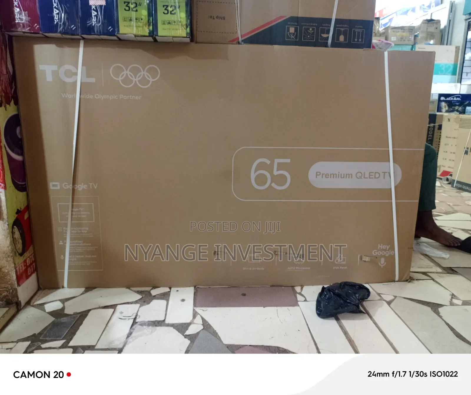 Premium Brands TCL 65 Tv Set.
