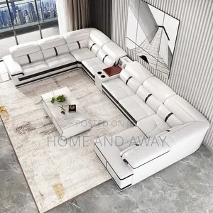 10 Seaters White U Sofa Set Couches From 2,800,000/- Order Now