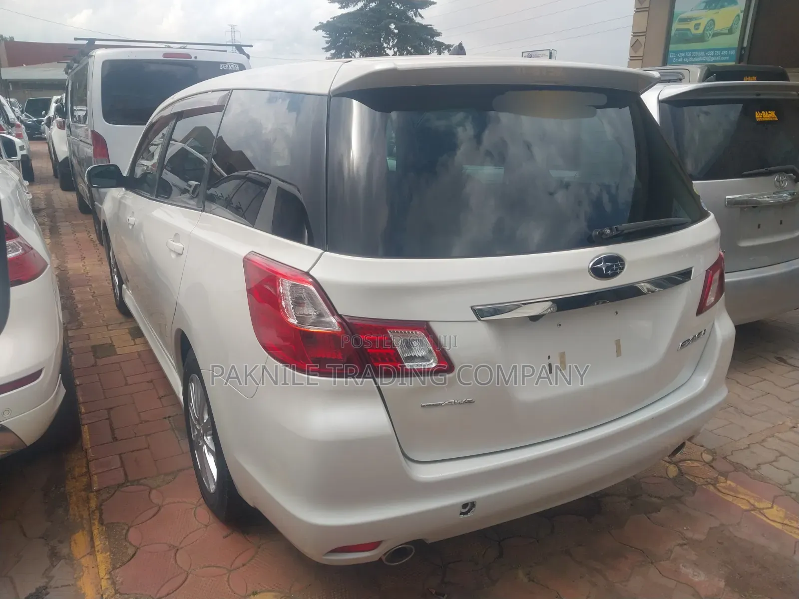 Subaru Exiga 2013 White