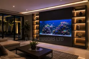 Modern Aquarium Lighting Interior Display Solutions