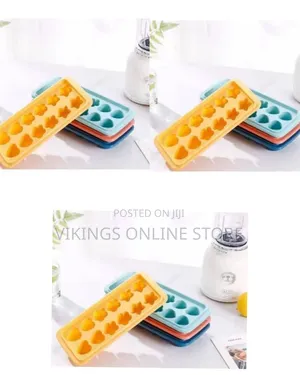 1 Piece of Heart and Star Shape Silicone Mould Mold Ice Cube Tray Wax