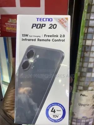 New Tecno Pop 20 64 GB Black