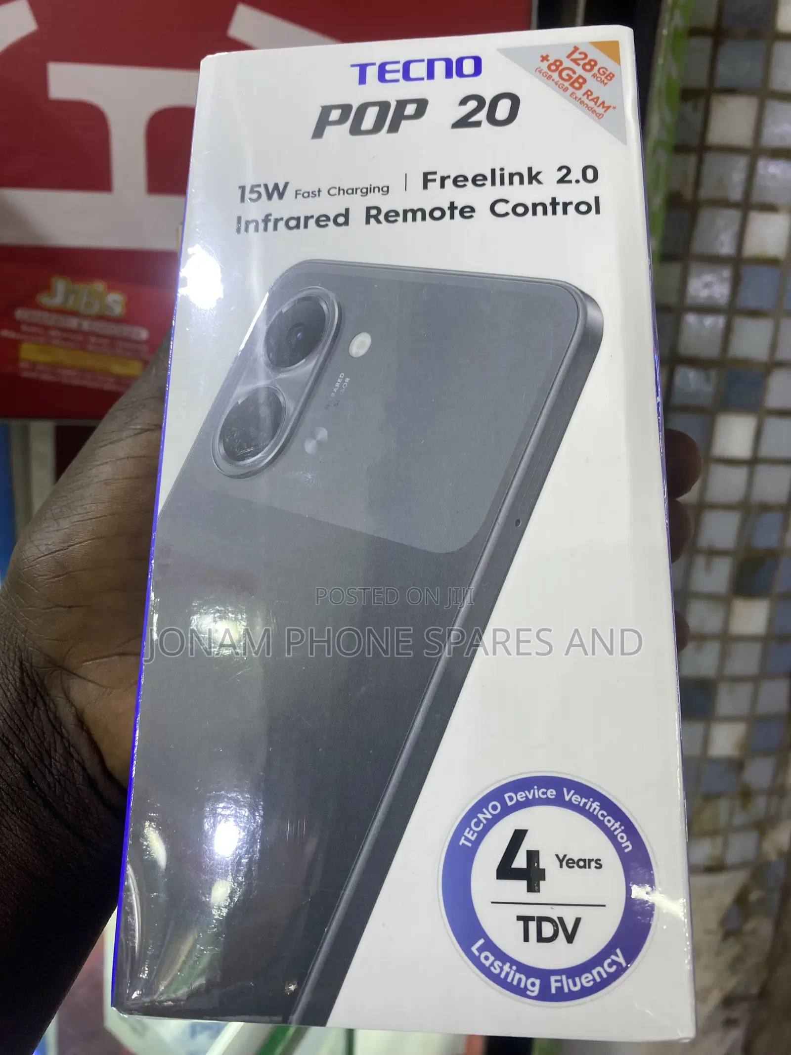 New Tecno Pop 20 128 GB Gray