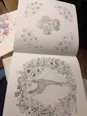 Kids and Adults Colouring Books – Creative Activity Books