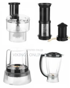 Hoffmans 10 In1 Juicer Blender Extractor Mincer Food Processor -Clear