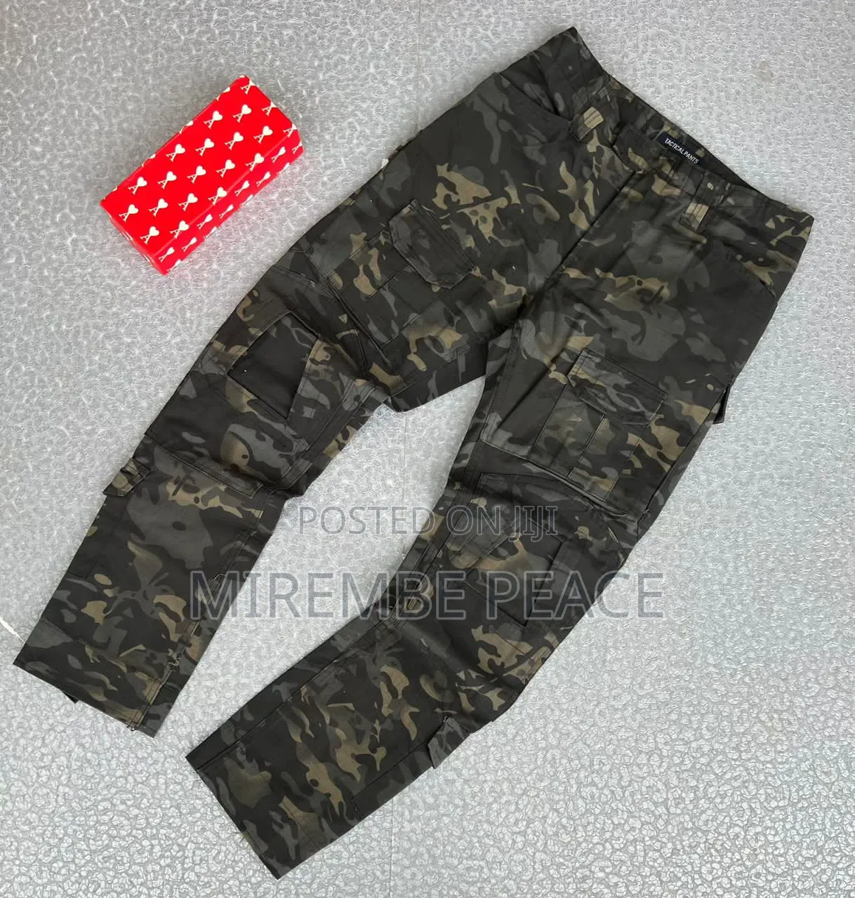Gent's Printed Cargo Pants