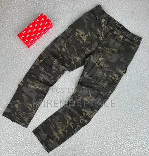 Gent's Printed Cargo Pants