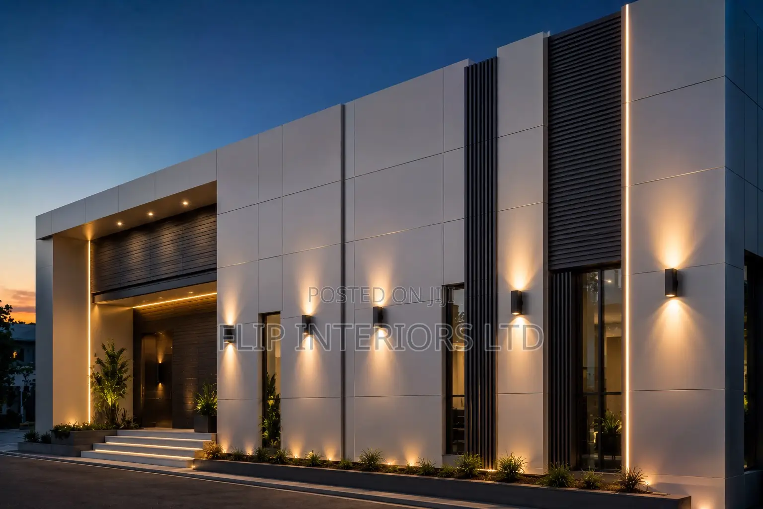 Stylish Exterior Acp Wall Lighting Solutions