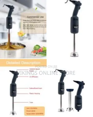 Heavy Duty Big Stix Immersion Blender Handheld Kitchen, Hand Blenders