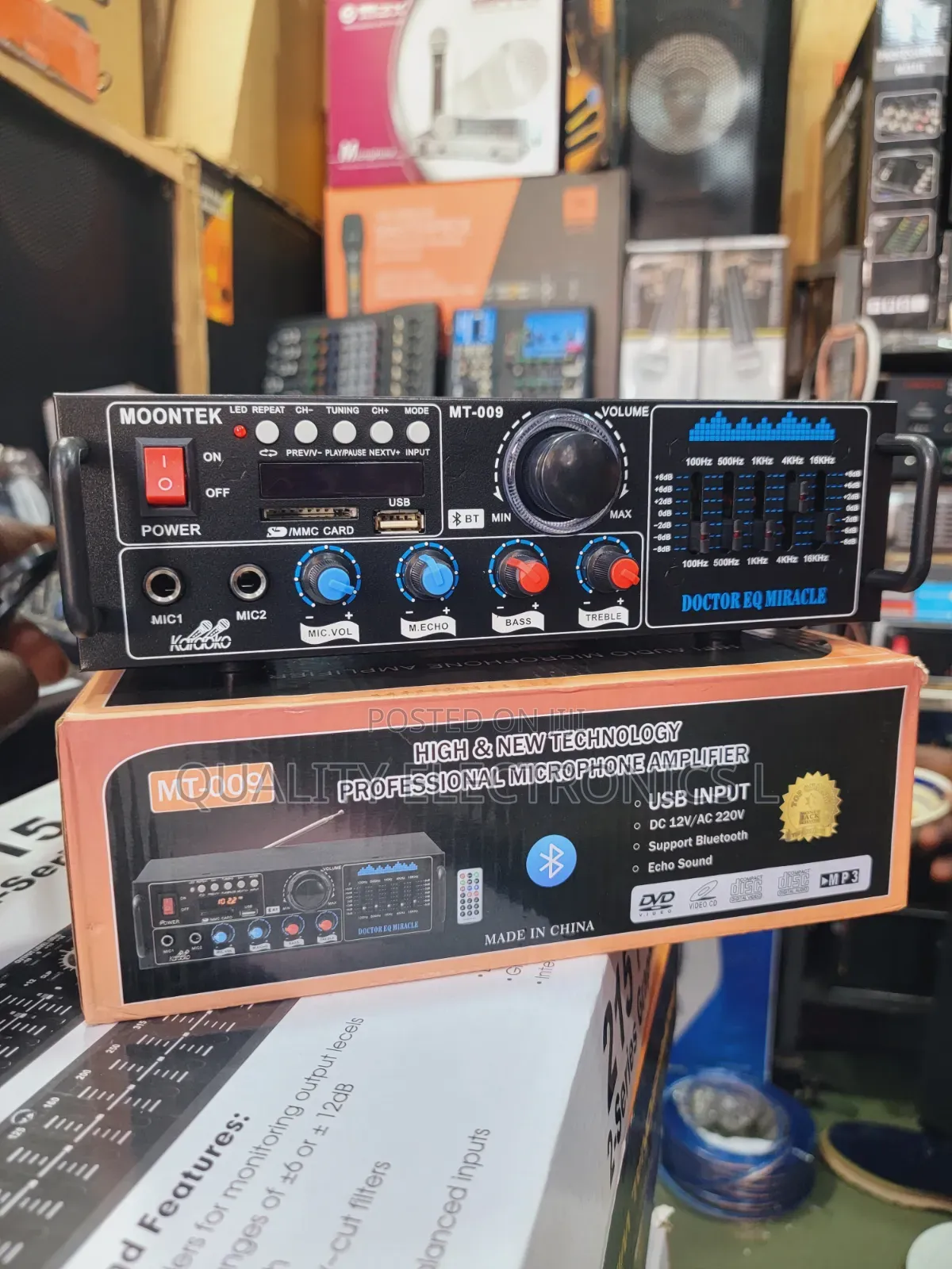 Moontek Mt-009 2 Channel Amplifier