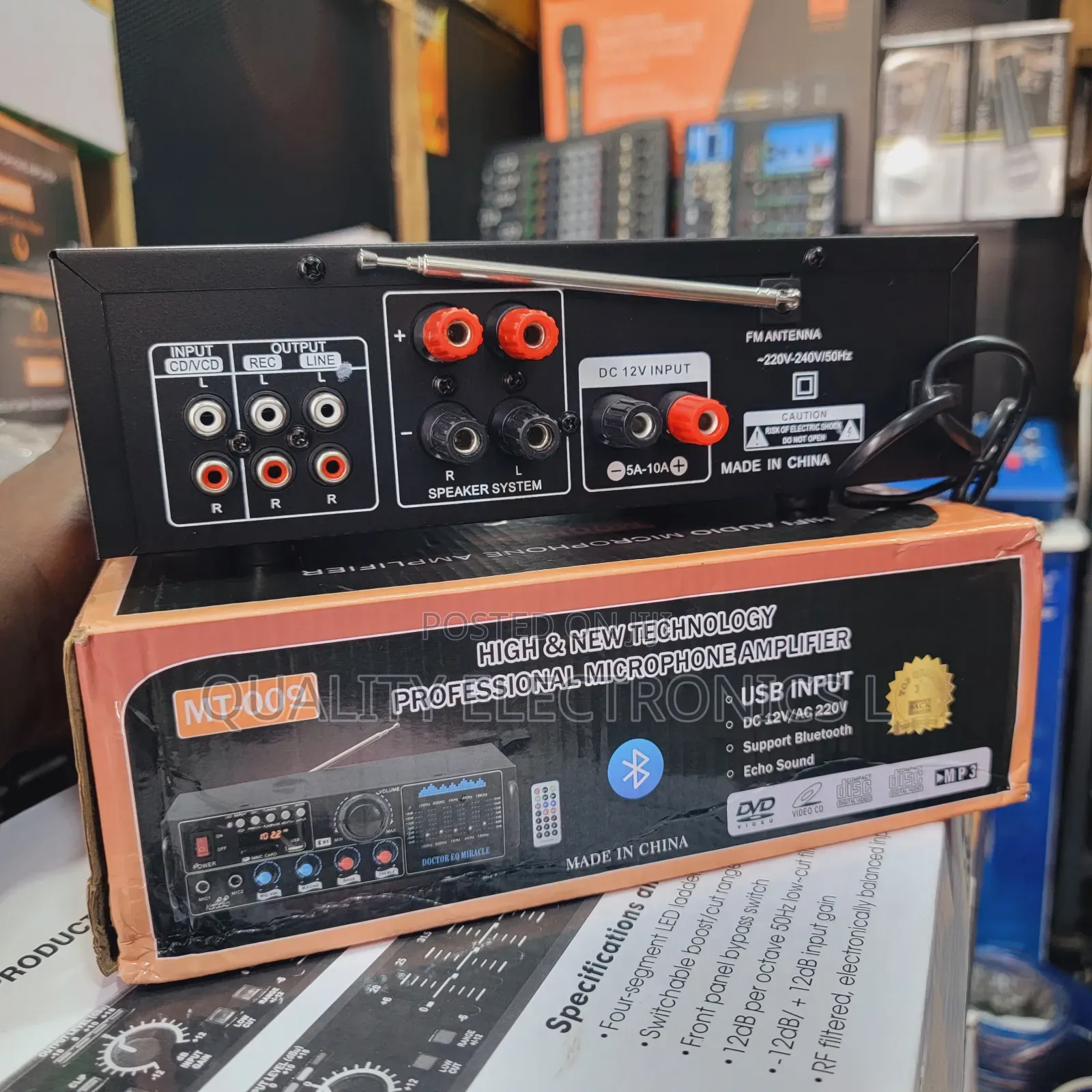 Moontek Mt-009 2 Channel Amplifier