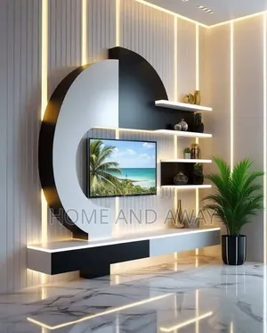 Smart Mini Wall Unit Tv Stands From 2,000,000/- In Any Colour
