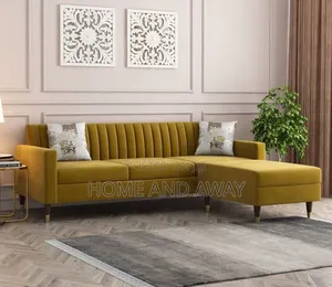 4 Seaters L Sofa Bed Velvet Sofas in Any Colour From 1,300,000/-