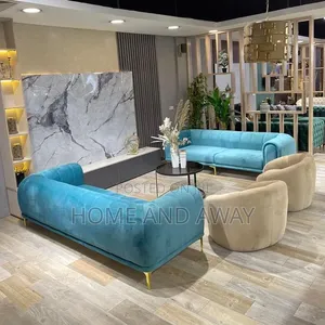 Pure Velvet 7 Seaters All Colour Sofas From 2,000,000/- With Delivery