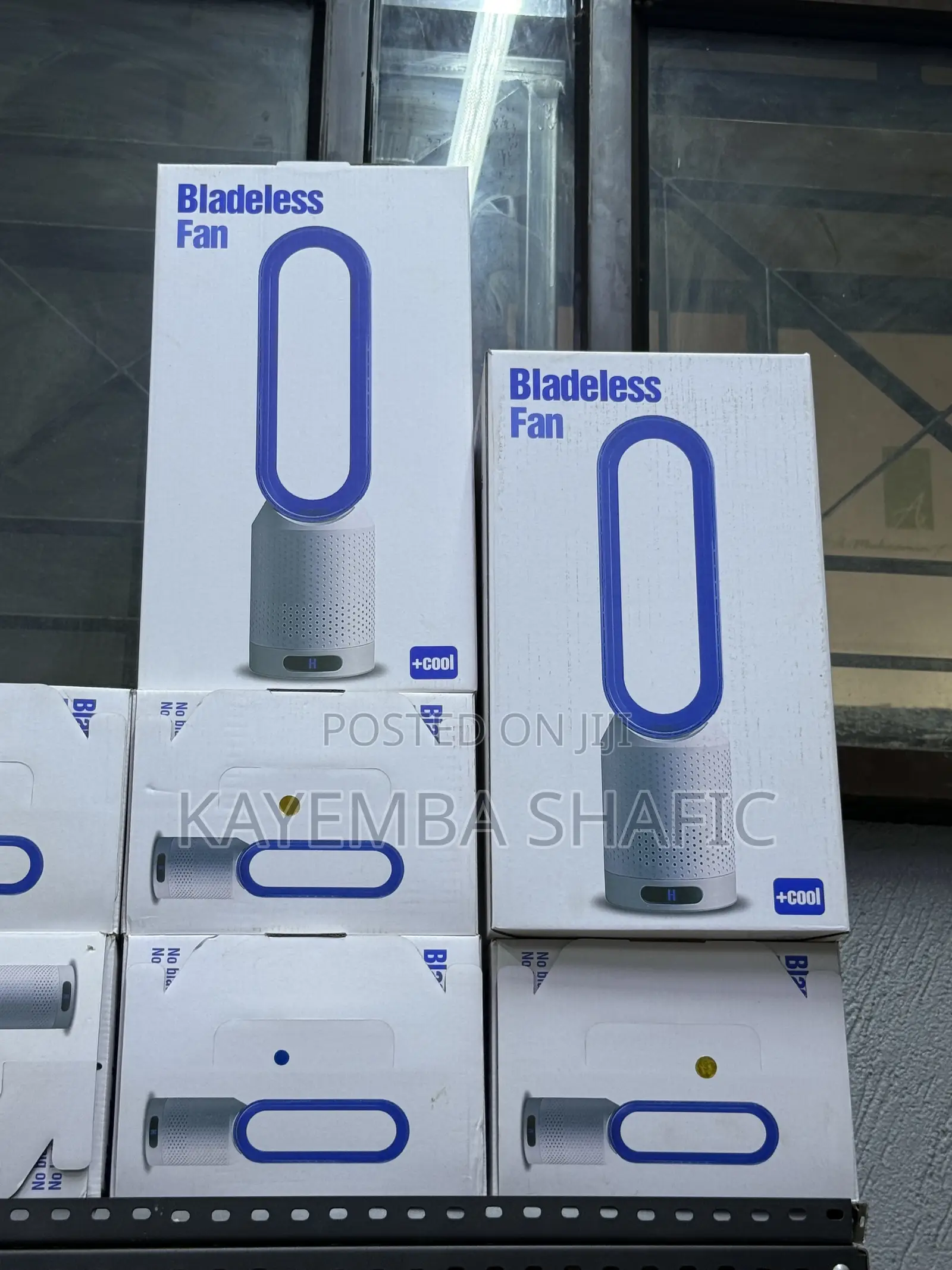 Brand New Bladeless Tower Fan Air Purifier With Remote