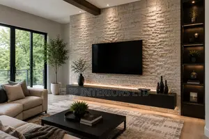 Contemporary Stone Accent Wall Construction Solutions