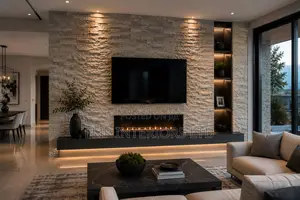 Premium Indoor Stone Decoration Finishing Services