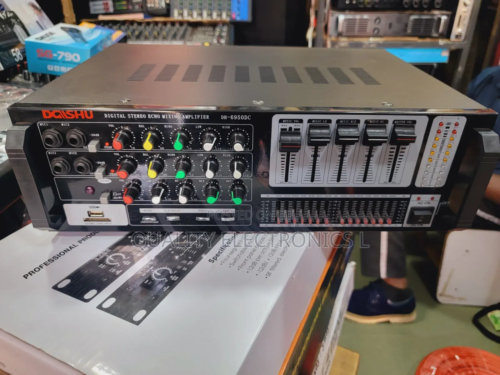 Daishu 2 Channel Powerful Amplifier