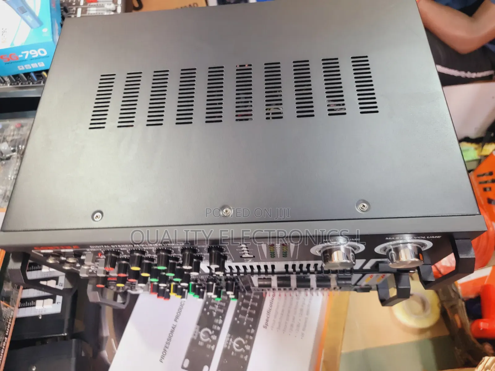Cortina 2 Channel Amplifier With Equalizer