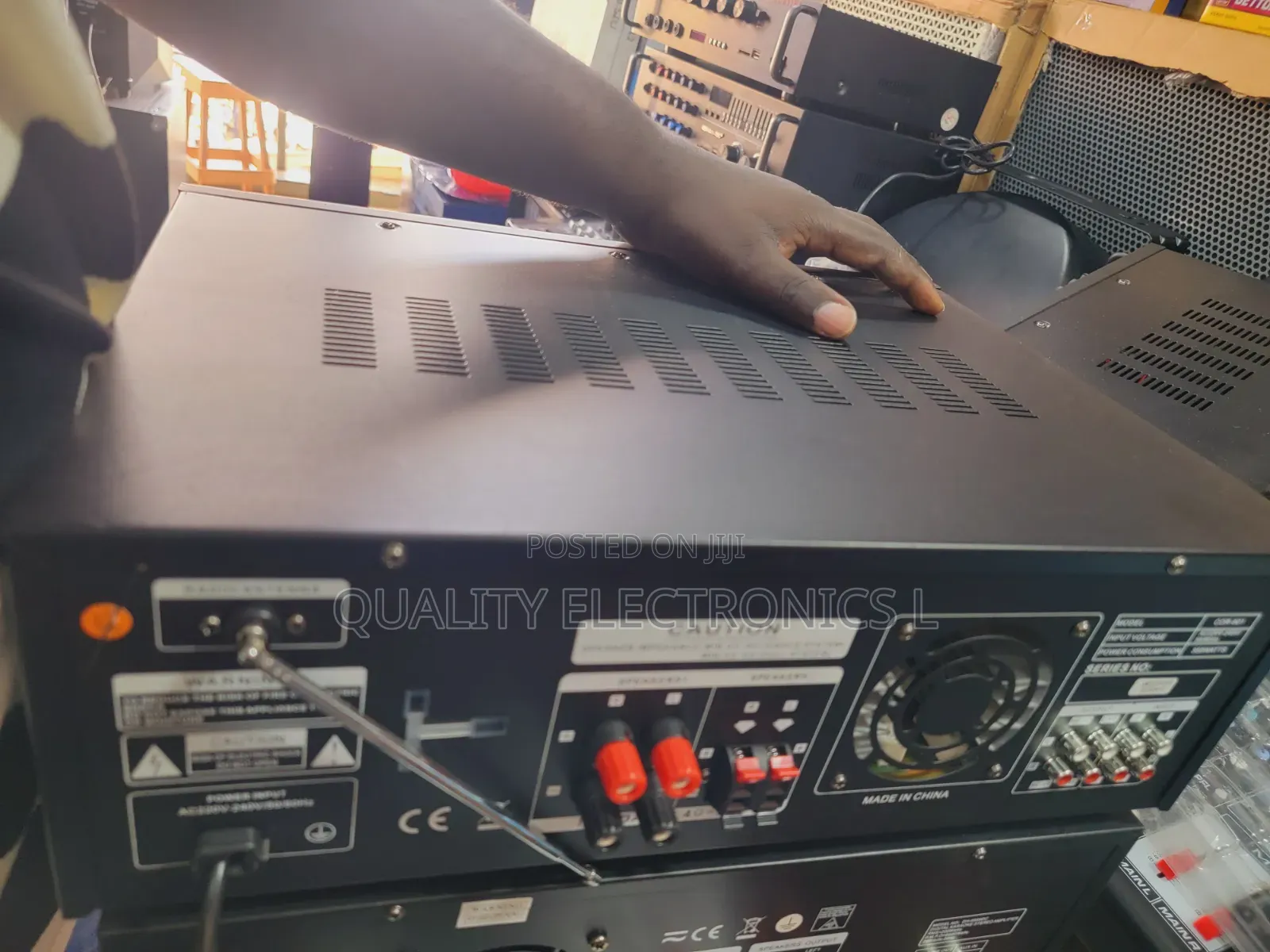Cortina 2 Channel Amplifier With Equalizer