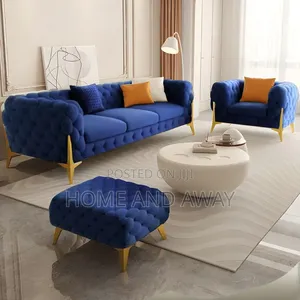 Deep Blue 5 Seaters Chesterfield Sofas With Delivery From 1,700,000/-