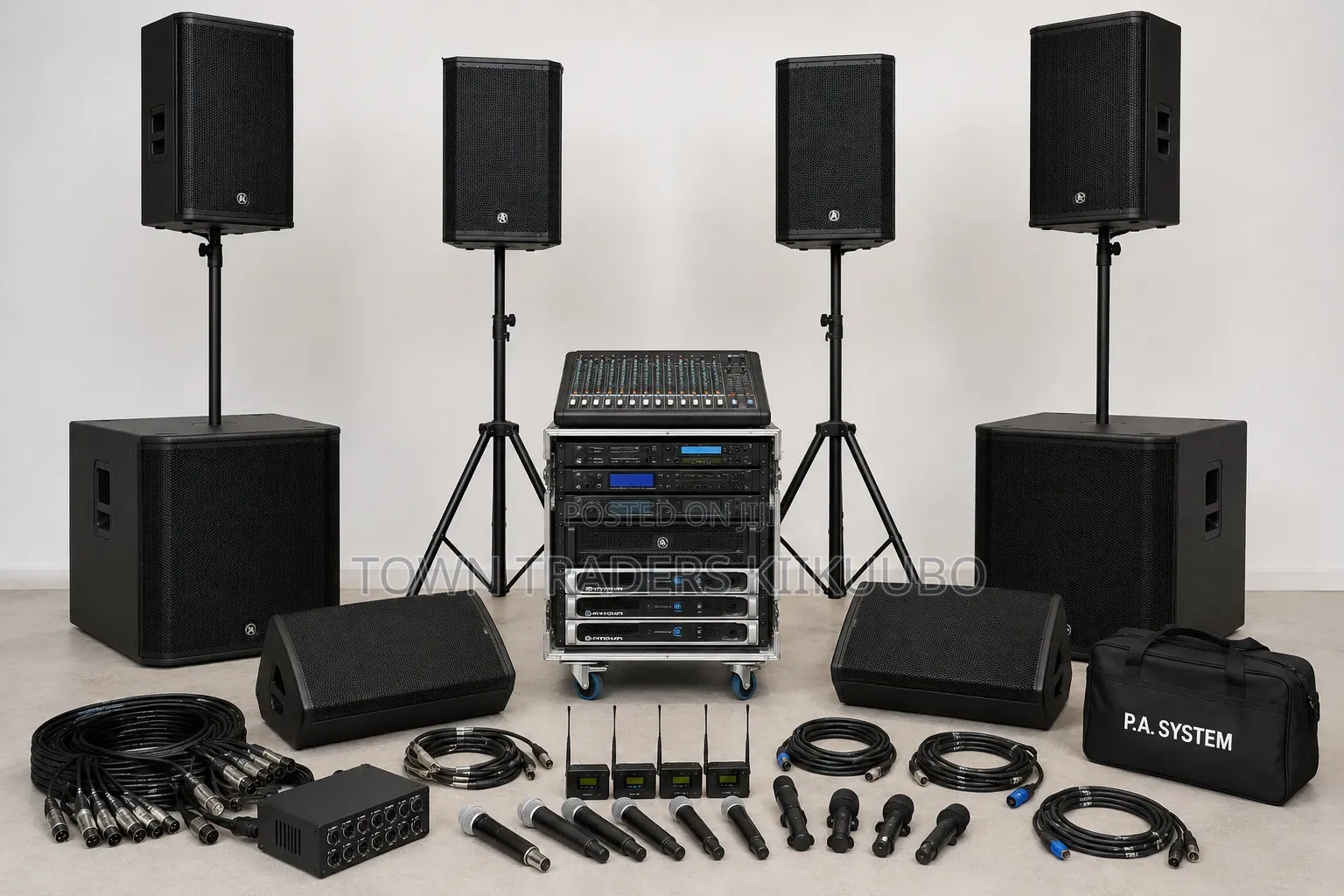 Professional P.A Sound System