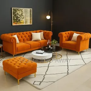 Orange 5 Seaters Chesterfield Sofas With Delivery From 1,700,000/-