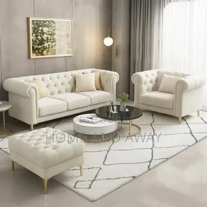 Off-White 5 Seaters Chesterfield Sofas With Delivery From 1,700,000/-