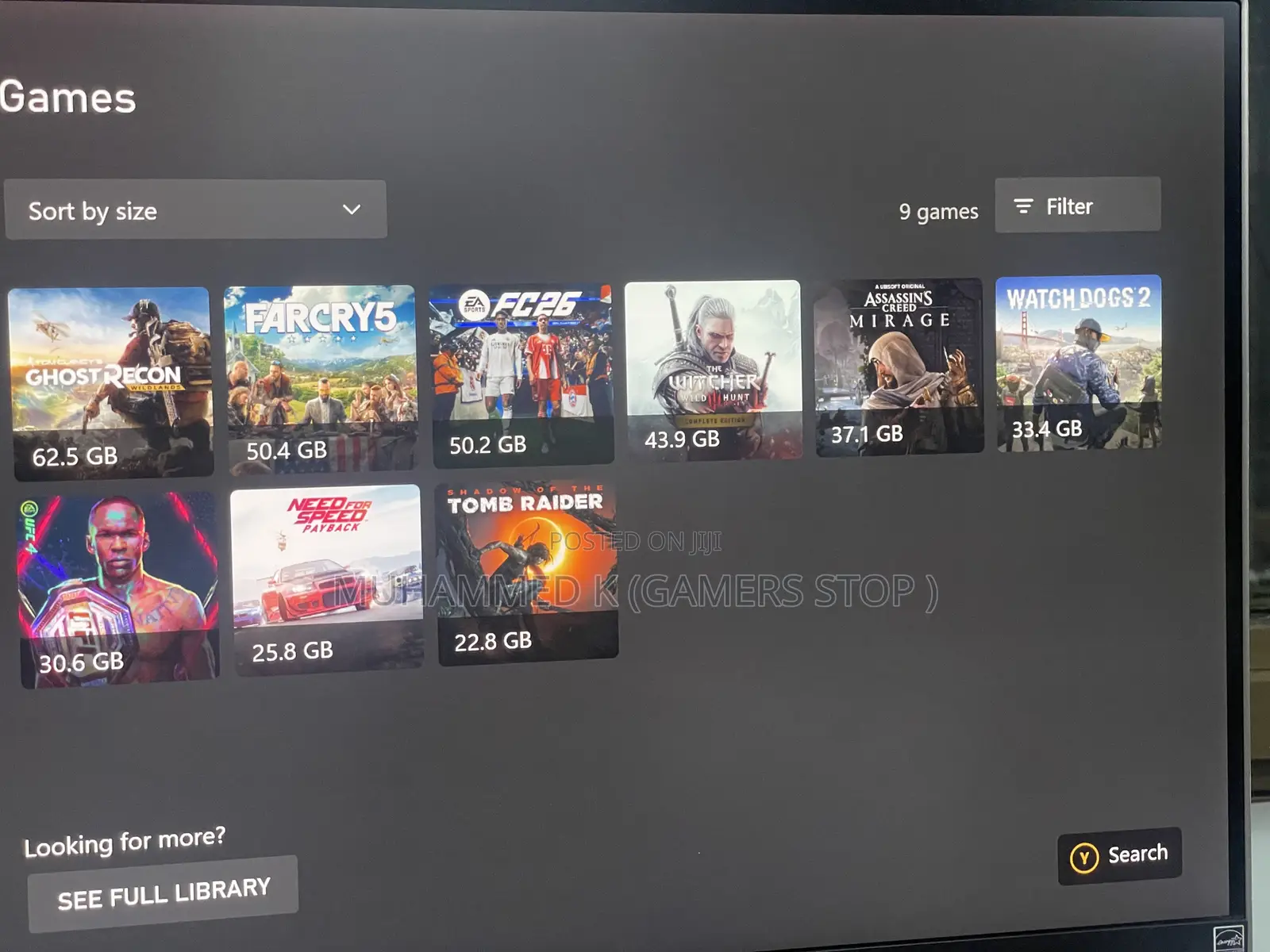 Xbox One S (Eafc 26 + 10 Games)