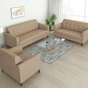 Kaki Pinched 6 Seaters Box Sofas With Delivery From 1,500,000/-