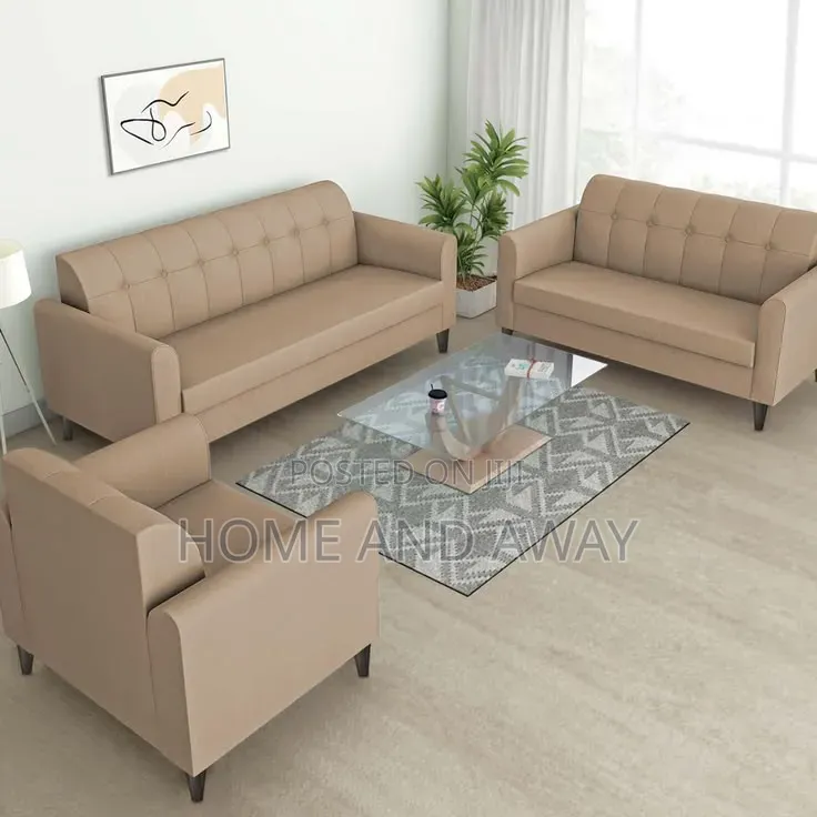 Kaki Pinched 6 Seaters Box Sofas With Delivery From 1,500,000/-