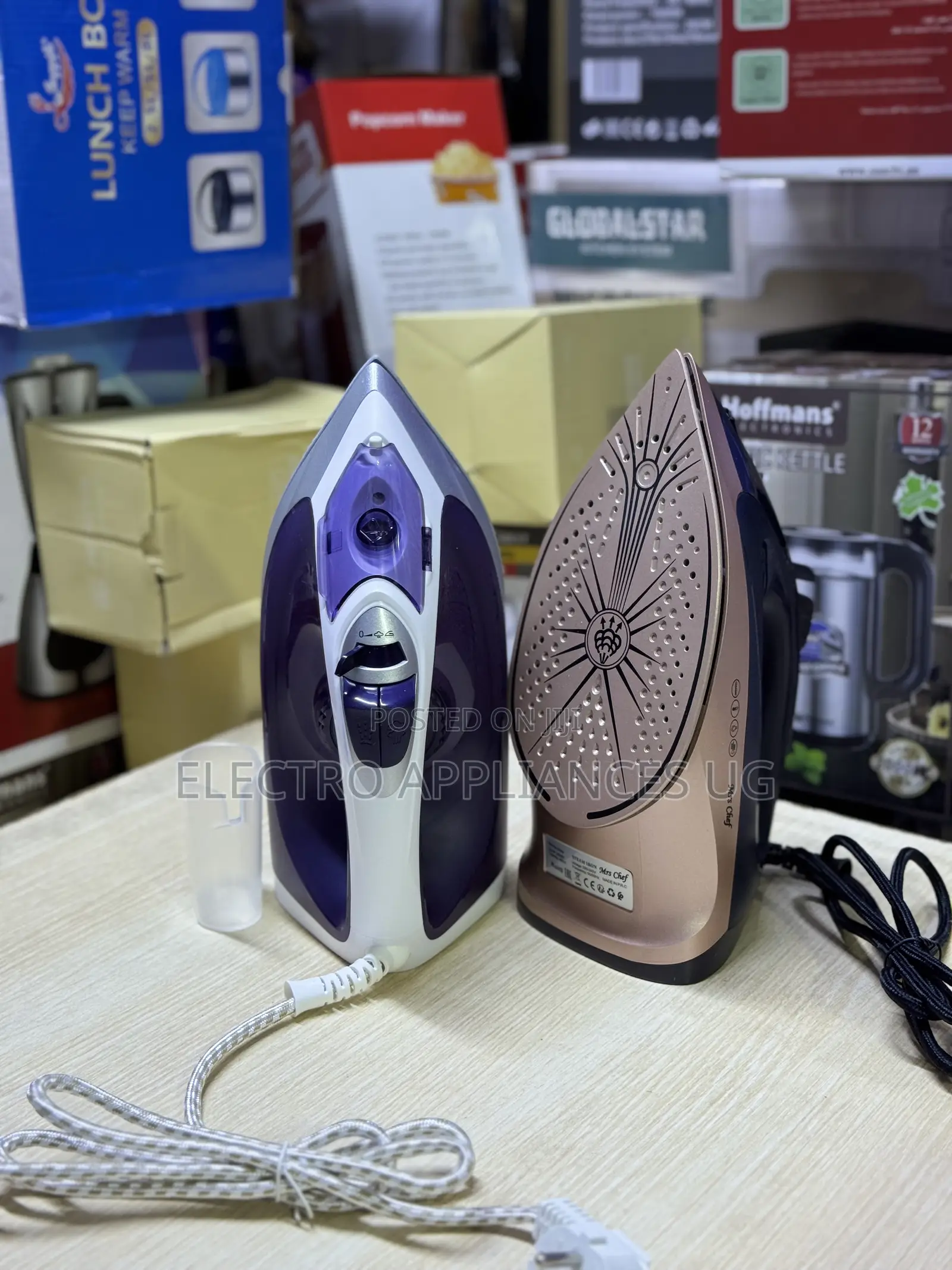 Mrs. Chef Steam Iron