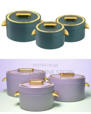 Luxurious Thermal Insulated Serving Pot Set