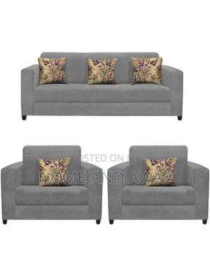 Silver Grey 5 Seaters Box Sofas With Delivery From 1,500,000/-