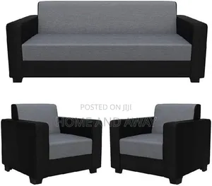 Black Grey 5 Seaters Box Sofas With Delivery From 1,500,000/-