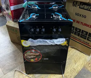 Gl General 50x50 Freestanding Gas Cooker /4gas Burner Cooker