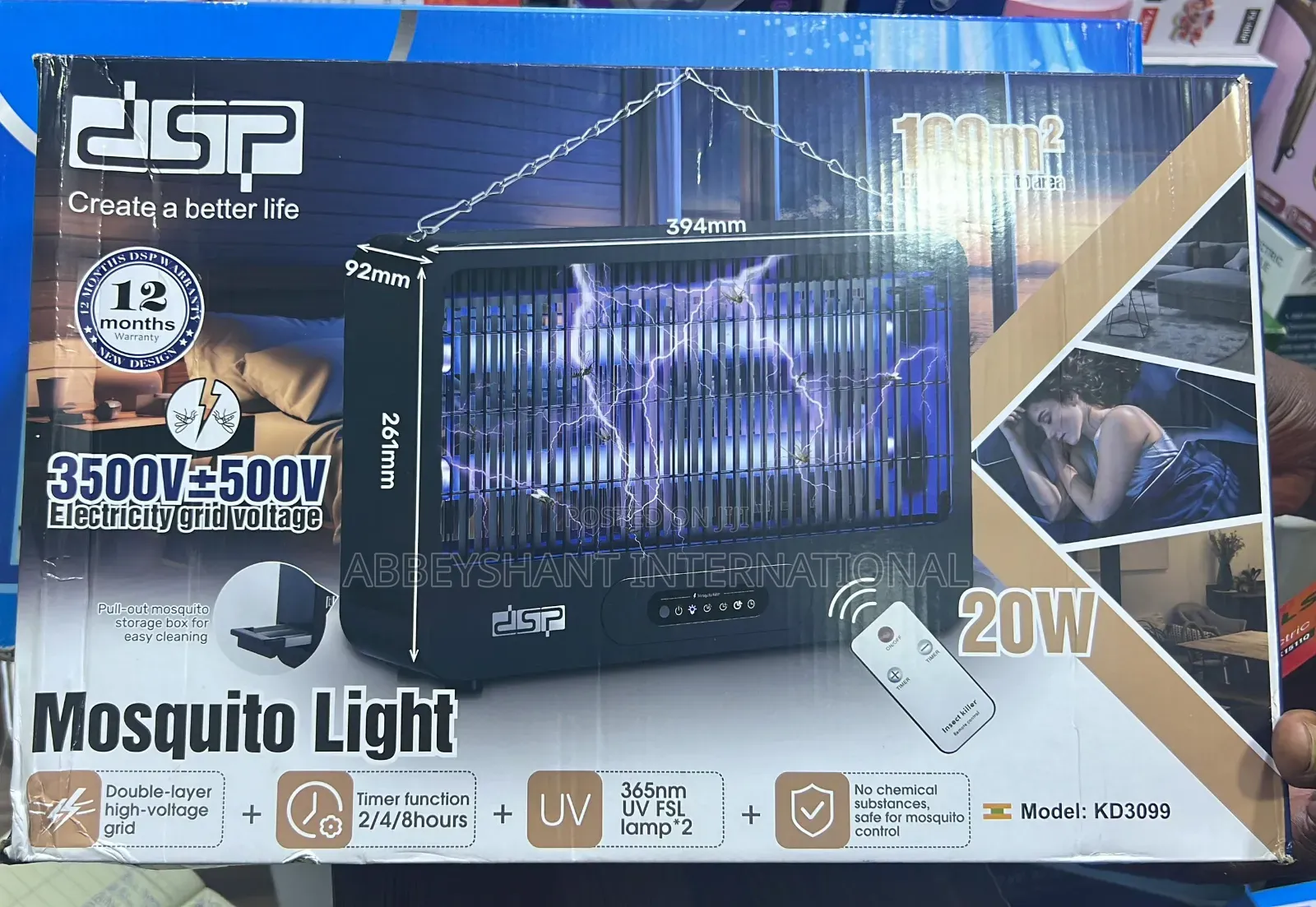 Dsp Commercial-grade Electric Insect Killer Lamp