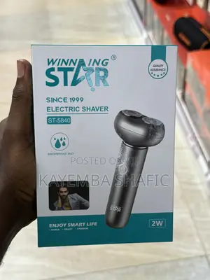 Winning Star St-5840 Waterproof Electric Shaver – Brand New