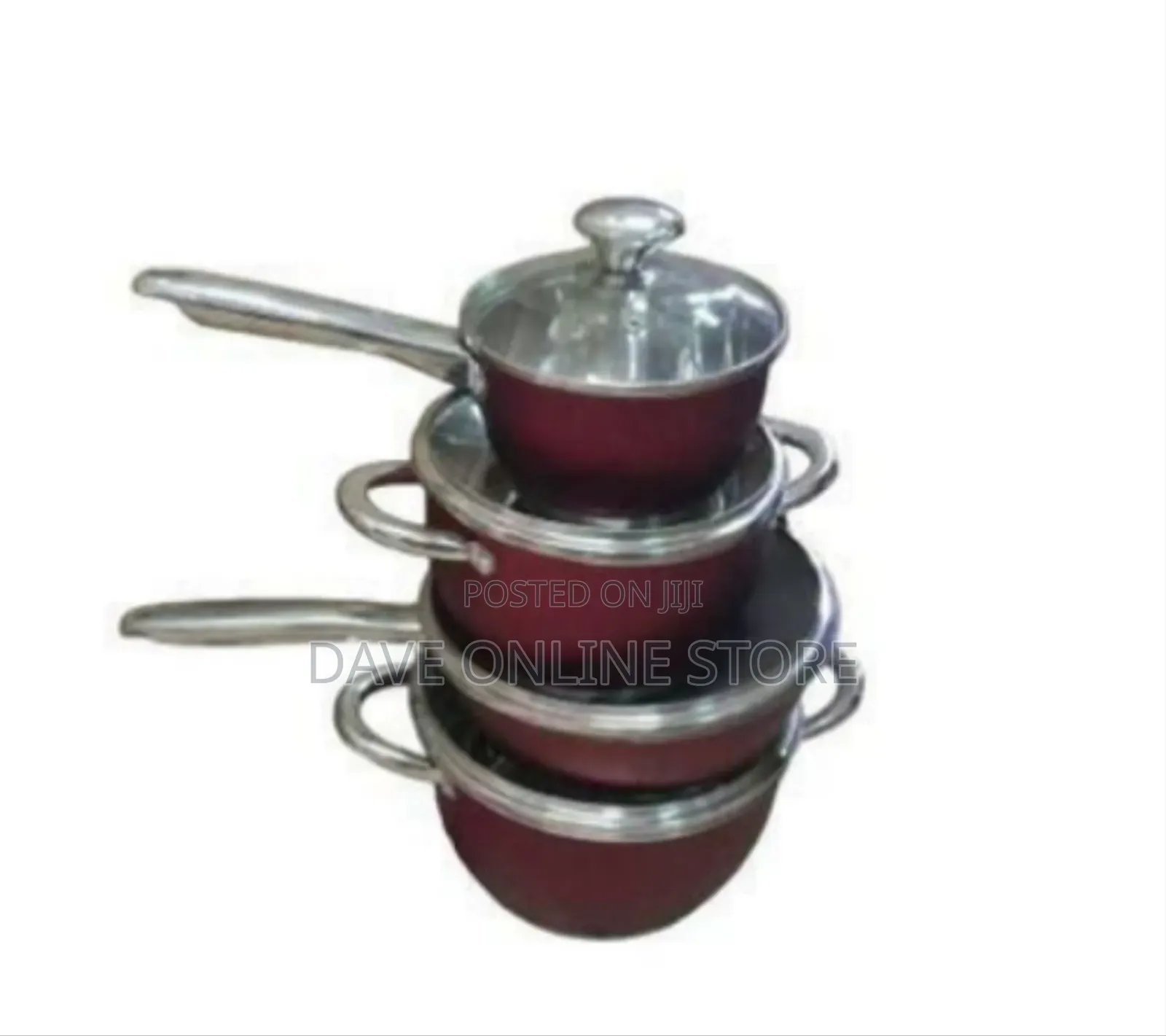 8 Pieces Set of Cookware Hot Pots