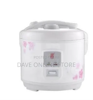 4l Decorative Electric Rice Cooker With Floral Design
