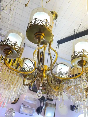 5 Arm Pendant Ceiling Light