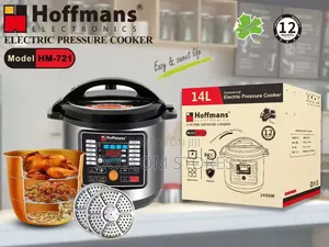 14l Hoffmans Hm-721 Electric Multifunction Pressure Cooker