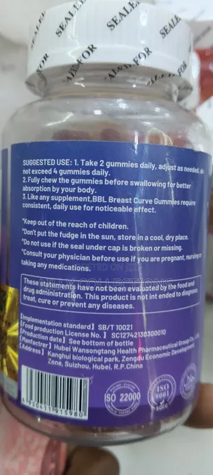 BBL Breast Curve Gummies