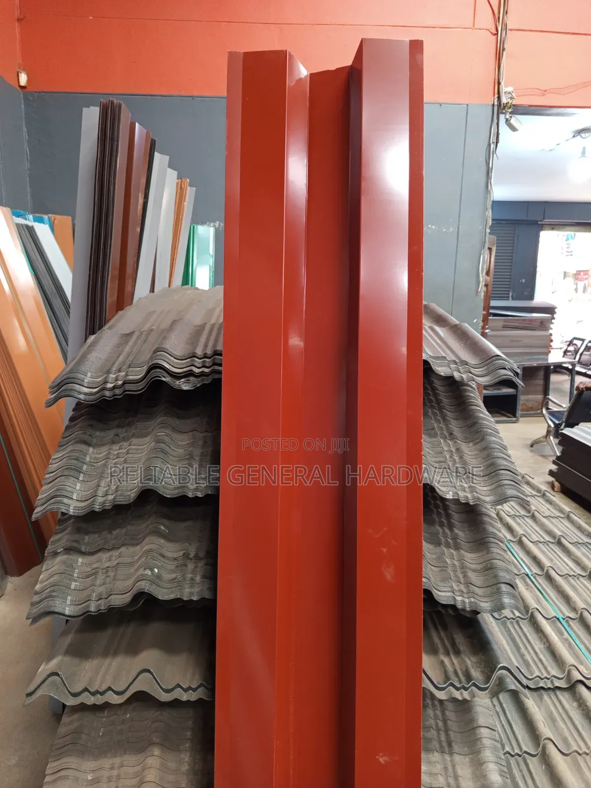 Valley Vallies Brick Red Black G.30 2meters Roofings