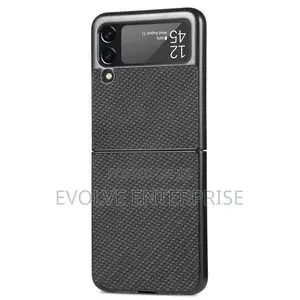For Samsung Galaxy Z Flip4 Fiber Texture Fold Shockproof Phone Case