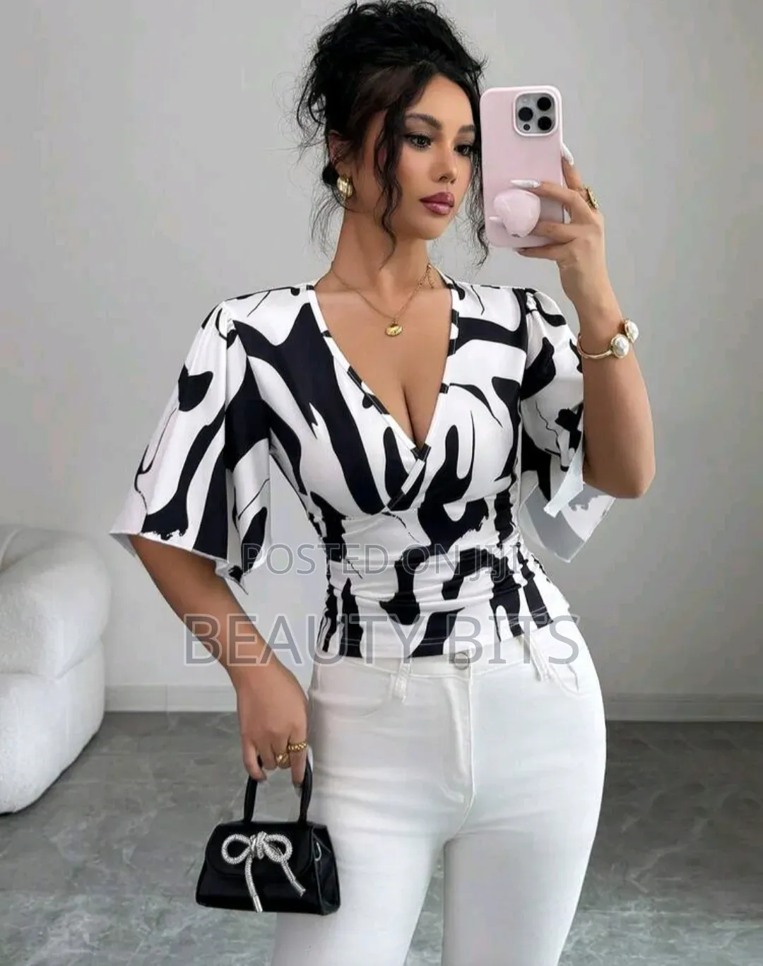 Patterned Top