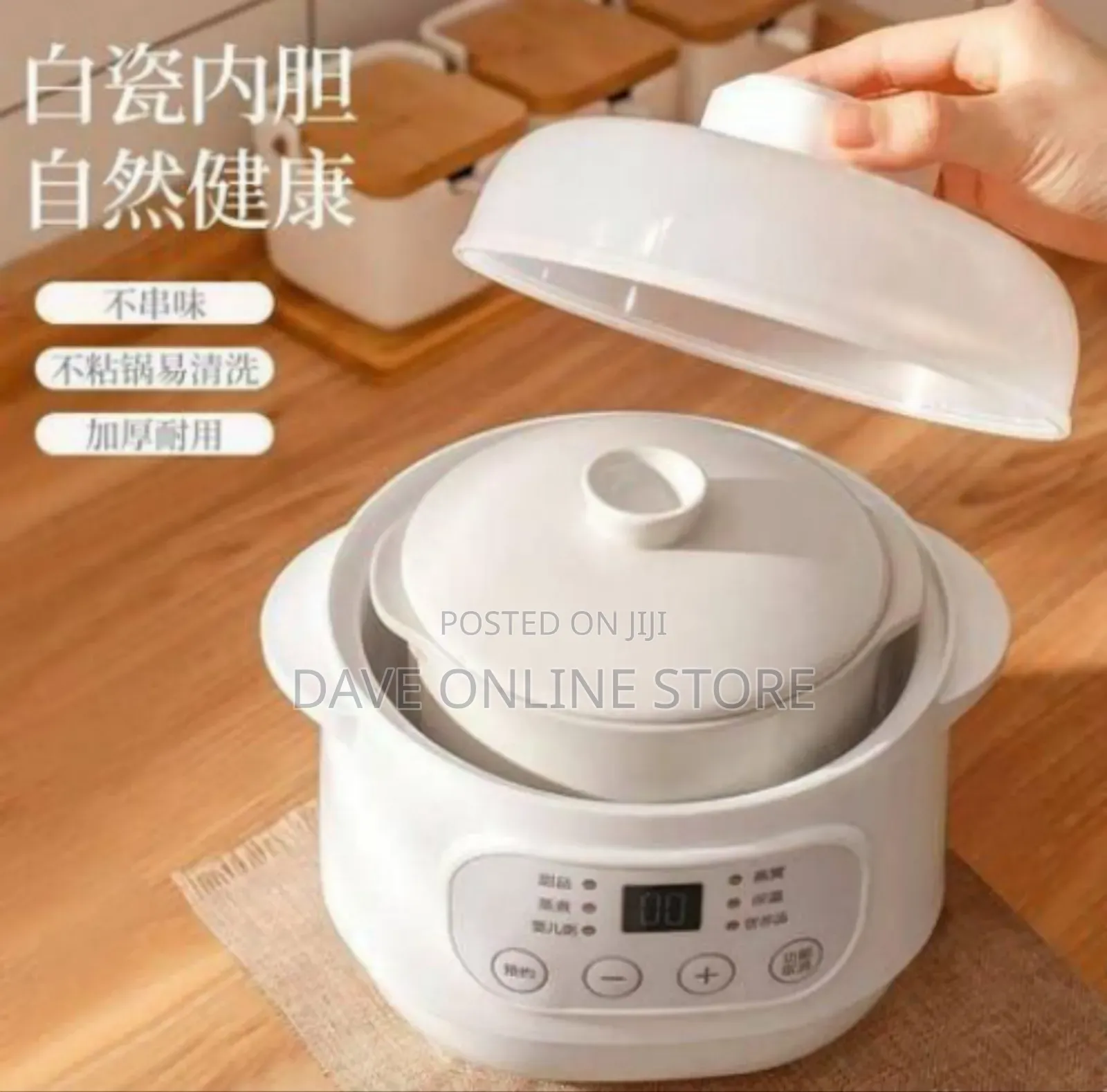 Compact Versatile Digital Food Steamer