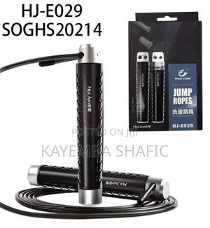 Huijun Weighted Jump Rope (Model Hj-E029) –Adjustable Heavy Speed Rope