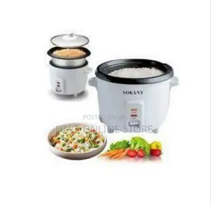 Sokany Reliable Electric Rice Cooker and Steamer - Multicolor